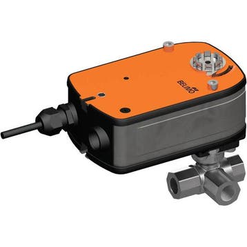 Belimo 3-Weg Kogelkraan Rp1/2 Kvs15 24VAC/DC Fail-Safe NO, Bricolage & Construction, Verzenden