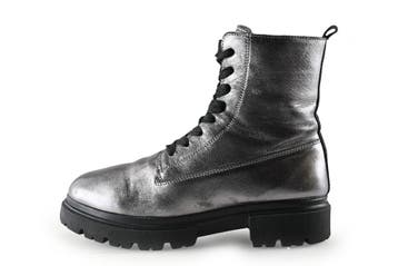 Muyters Veterboots in maat 39 Zilver, Kleding | Dames, Overige kleuren, Verzenden, Overige typen, Gedragen