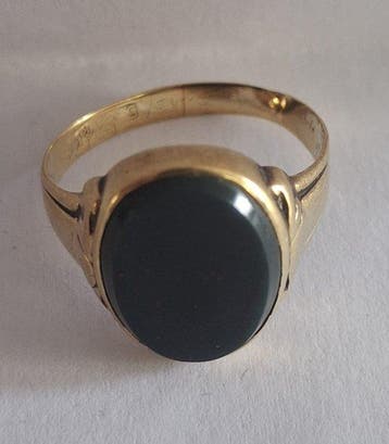 Ring - 14 karaat Geel goud Gele beryl (Heliodor) - Antiek, Handtassen en Accessoires, Ringen, Nieuw