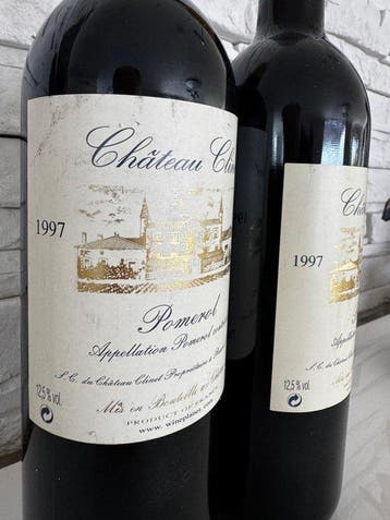1997 Château Clinet - Pomerol, Bordeaux - 2 Flessen (0.75, Nieuw