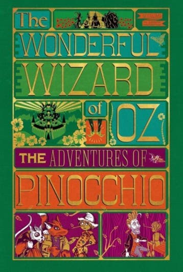 Adventures Of Pinocchio And Wonderful Wizard Of Oz, Minalima, Verzenden, Nieuw, Carlo Collodi