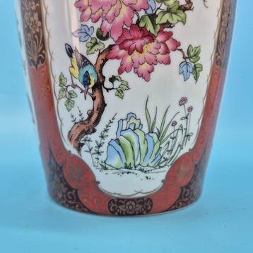 Edle Kaiser Porzellan Deckel Vase – Asiatisches Design Serie, Antiquités & Art