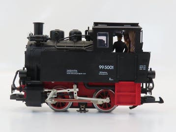 LGB G - 2076D - Locomotive avec tender (1) - BR 99 - DR, Hobby & Loisirs créatifs, Trains miniatures | Échelles Autre