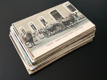 wereld - Etnologie (Etnische / Etnografische postkaarten) -, Verzamelen, Gelopen