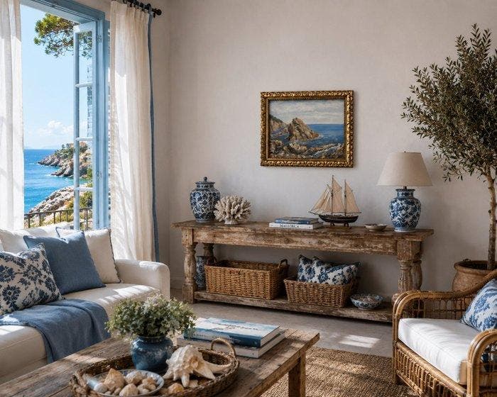 Europese school (XX) - Calma en Mallorca - NO RESERVE, Antiek en Kunst, Kunst | Schilderijen | Klassiek