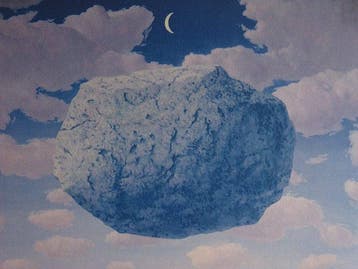 René Magritte (1898-1967) - La Flèche de Zénon
