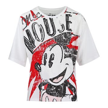 Frogbox • wit t-shirt met Mickey • 36, Verzenden