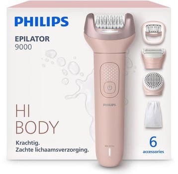Philips Epilator Series 9000 – Draadloze Nat & Droog Elek., Verzenden, Nieuw