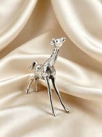 Figuur - Jirafa en plata - .915 zilver