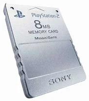 Original PS2 Memory Card (Zilver), Verzenden, Nieuw
