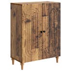 vidaXL Dressoir Oud hout 66 x 34,5 x 90 cm Bewerkt hout, Huis en Inrichting, Kasten | Dressoirs, Verzenden, Nieuw