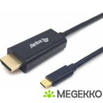 Equip 133413 video kabel adapter 3 m USB Type-C HDMI Type A, Verzenden, Nieuw