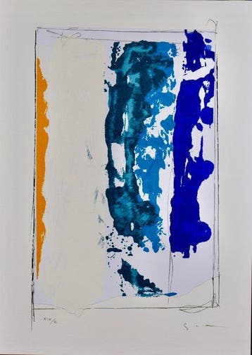 Mario Schifano (1934-1998) - Paesaggio Anemico Verticale