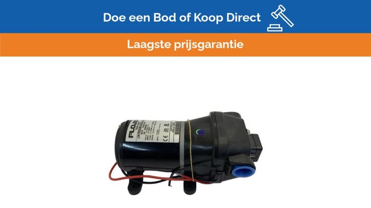 Bieden: Flojet 24V Fresh Water Pump 8.7 LPM - 25 Psi - Auto, Sports nautiques & Bateaux, Accessoires navigation, Enlèvement ou Envoi