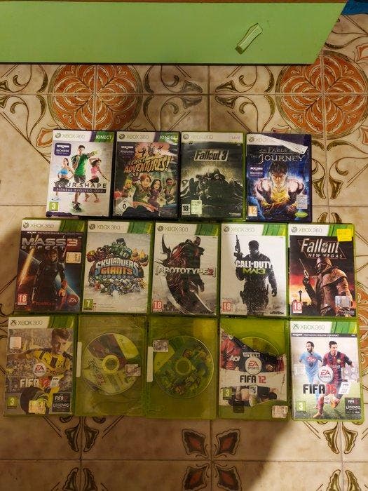 Microsoft, Sony - Xbox 360 - Set giochi Xbox e PlayStation -, Games en Spelcomputers, Spelcomputers | Overige Accessoires