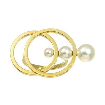Tasaki - Ring - 18 karaat Geel goud, Handtassen en Accessoires, Ringen, Nieuw