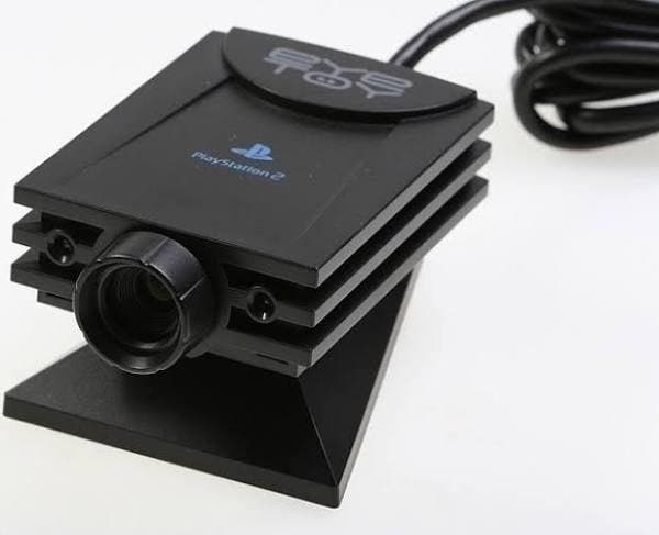 Sony EyeToy Camera Zwart (PS2 Accessoires), Games en Spelcomputers, Spelcomputers | Sony PlayStation 2, Zo goed als nieuw, Ophalen of Verzenden