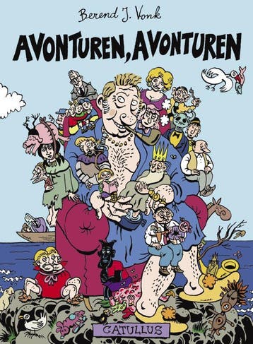 Avonturen, avonturen 9789078753155 Berend J. Vonk, Boeken, Stripverhalen, Verzenden, Zo goed als nieuw, Berend J. Vonk