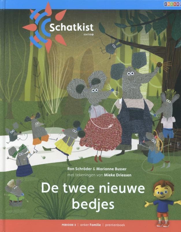 De twee nieuwe bedjes / Schatkist / Anker Familie, Boeken, Schoolboeken, Zo goed als nieuw, Verzenden