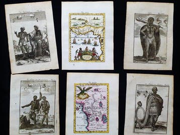 Afrika - [Doos van 6] - West-Afrika / Senegal / Guinee /, Nieuw