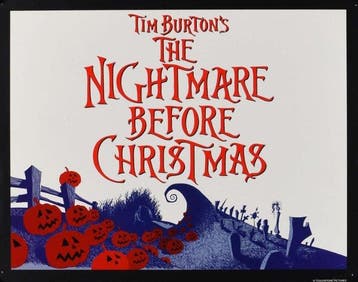 The Nightmare Before Christmas Tim Burton Original US Lobby, Verzamelen, Nieuw