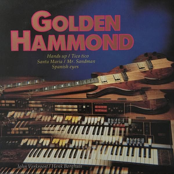 John Verkroost / Henk Borghuis - Golden Hammond (LP), Cd's en Dvd's, Vinyl | Jazz en Blues, Gebruikt, Verzenden