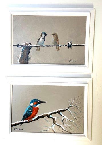 H Poeder - Vogels in de winter