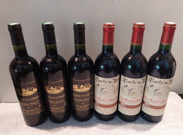 2010 x 3 Chateau de la Barde; & 1994 x 3 Porte du Roy -