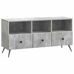 vidaXL TV Kast met lade Betongrijs 102 x 34,5 x 50 cm, Huis en Inrichting, Verzenden, Nieuw
