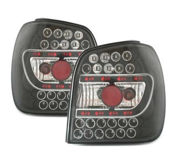 FEUX ARRIÈRE VOLKSWAGEN VW POLO 6N 94-99 LED FOND NOIR, Autos : Pièces & Accessoires, Verzenden, Neuf