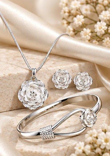 Sans prix de réserve - Parure Argent