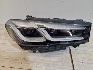 Rechter koplamp BMW 5 G30 G31 Lift Full LED, Verzenden, Gebruikt