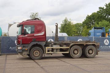 Veiling: Haakarmsysteem Vrachtwagen Scania P114CB6X4HZ Diese
