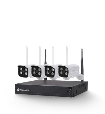 DrPhone SecureVision 4CH 5MP Draadloze WiFi NVR Camera Kit -, Verzenden, Nieuw