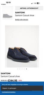 Santoni - Loafers - Maat: EU 42.5 - Nieuw in doos, Nieuw
