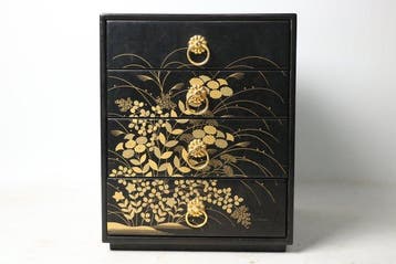 Commode - Bois - Japon - Beau MakieChest doré (Sans prix de