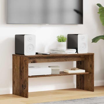 vidaXL TV Kast 80 x 30 x 40 cm Oudhout Bewerkt hout, Verzenden, Nieuw