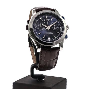 RSW - La Neuveville Chronograph Quartz - RSWC129-SL-9 - Sans, Handtassen en Accessoires, Horloges | Heren, Nieuw