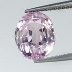 1 pcs Roze, Oranje Saffier - 4.55 ct - Gem research Swiss, Nieuw
