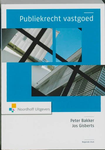Publiekrecht Vastgoed 9789001782733 Jos Gisberts, Verzenden, Gelezen, Jos Gisberts