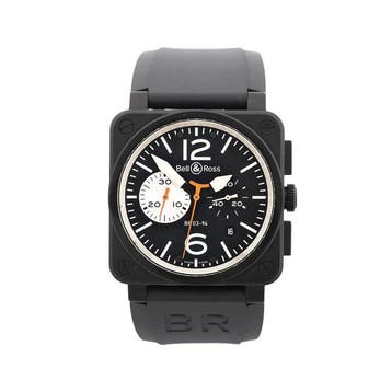 Bell & Ross - BR 03 - BR03-94-S - Homme - 2010-2020, Handtassen en Accessoires, Nieuw