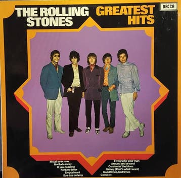 The Rolling Stones – Greatest Hits (LP, 1970), Verzenden, Gebruikt