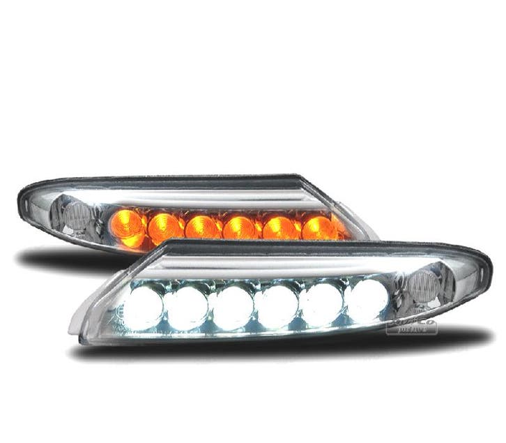 Feux Diurnes +Clignotants Led Pour Porsche 997 Turbo Gt2 06-, Autos : Pièces & Accessoires, Éclairage, Envoi