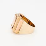 Ring - 14 karaat Geel goud - Munt, Nieuw