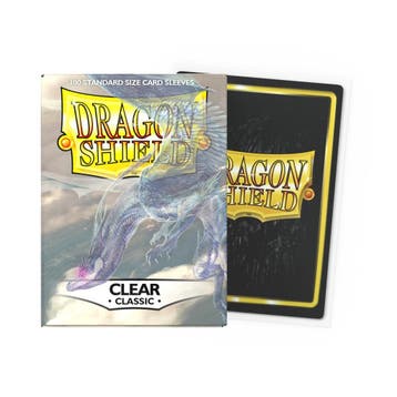 Dragon Shield Classic Sleeves Standard Size Clear (100x), Hobby en Vrije tijd, Ophalen of Verzenden, Nieuw