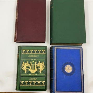 Wordsworth, Tennyson, Cook, Longfellow - 19th century