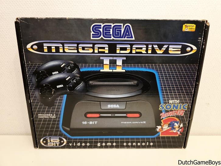 Sega MegaDrive II - Console - Sonic The Hedgehog 2 - Pack, Games en Spelcomputers, Spelcomputers | Sega, Gebruikt, Verzenden