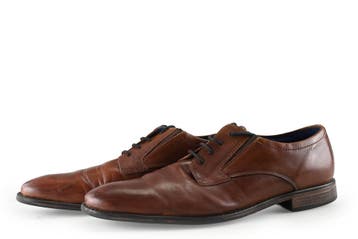 Bugatti Veterschoenen in maat 42 Cognac, Kleding | Heren, Schoenen, Bugatti, Overige kleuren, Verzenden, Zo goed als nieuw