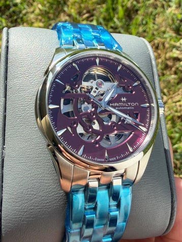 Hamilton - JAZZMASTER SKELETON AUTO - H32265101 - Unisex -, Nieuw