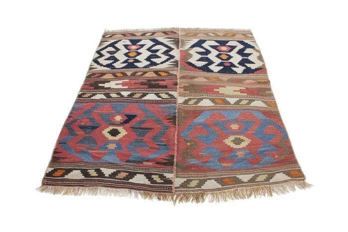 Anatolische kelim antiek van wol - Vloerkleed - 170 cm - 140, Huis en Inrichting, Stoffering | Tapijten en Vloerkleden